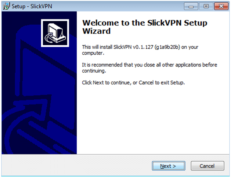 slickvpn windows setup