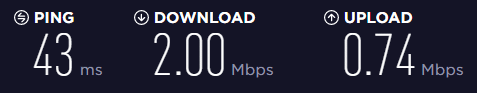 ibVPN speed test