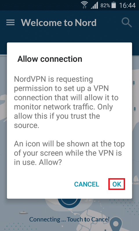 NordVPN android