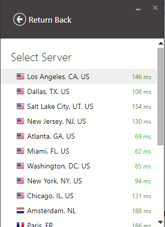 IVPN servers