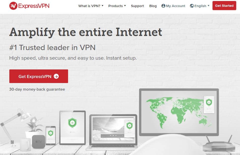 Expressvpn homepage