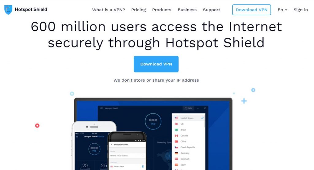 Hotspot Shield Free VPN