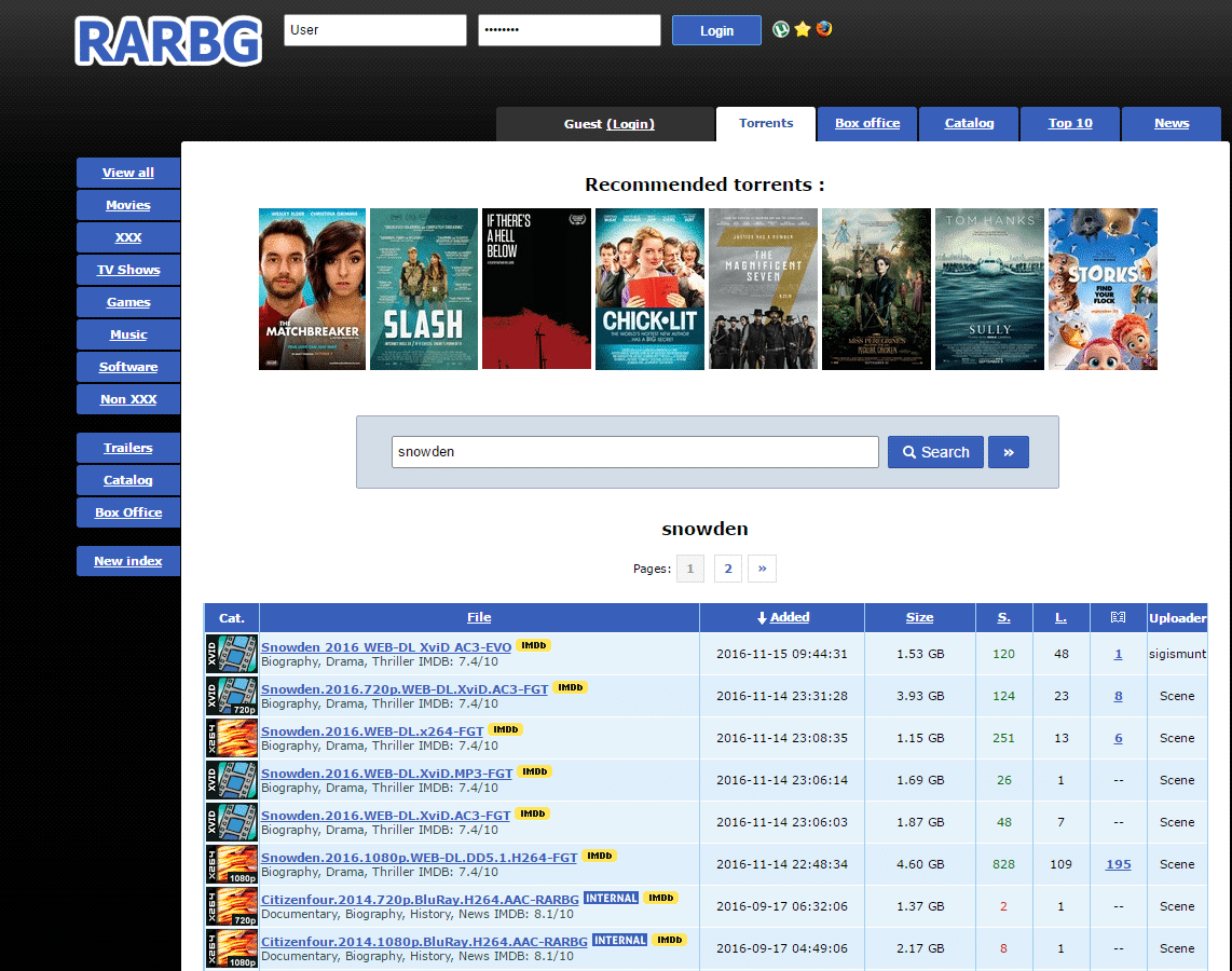 best torrent sites for movies