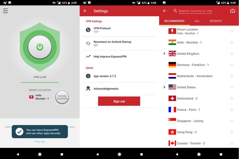 ExpressVPN App